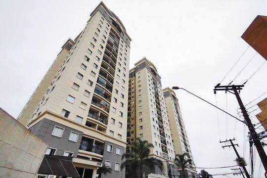 Fachada de apartamento à venda com 3 quartos, 62m² em Campestre, São Caetano do Sul