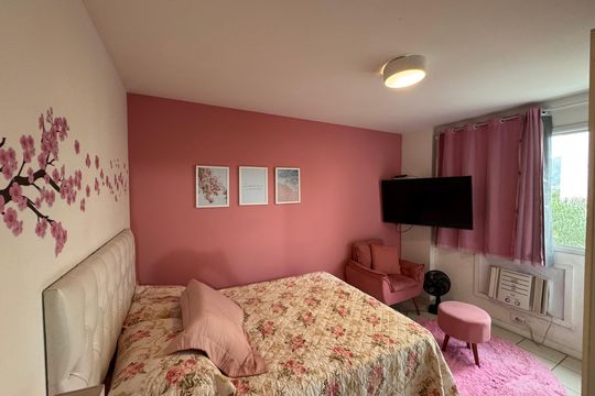 Suíte 1 de apartamento para alugar com 3 quartos, 70m² em Recreio dos Bandeirantes, Rio de Janeiro