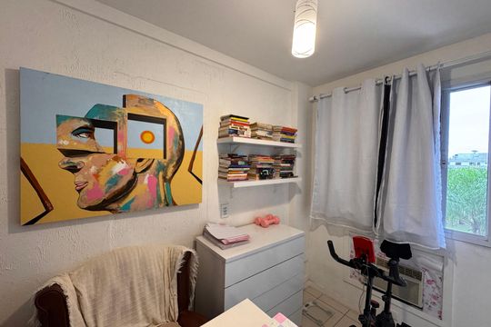 Suíte 2 de apartamento para alugar com 3 quartos, 70m² em Recreio dos Bandeirantes, Rio de Janeiro