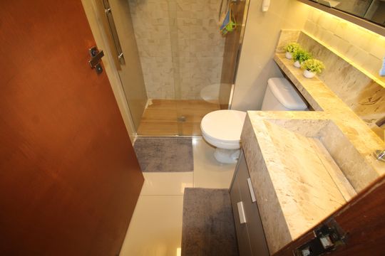 Banheiro de apartamento à venda com 2 quartos, 60m² em Limão, São Paulo