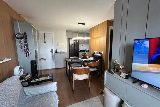 Sala de apartamento à venda com 3 quartos, 70m² em Cachambi, Rio de Janeiro