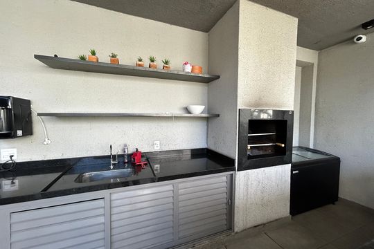Área comum - Churrasqueira de apartamento à venda com 3 quartos, 70m² em Cachambi, Rio de Janeiro