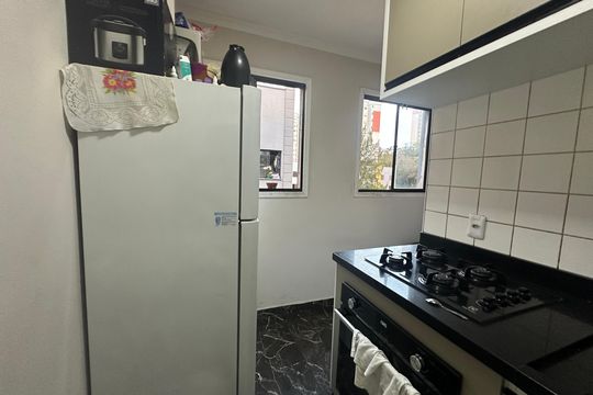 Cozinha de apartamento à venda com 2 quartos, 53m² em Parque Viana, Barueri