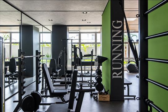 Área comum - Academia de apartamento à venda com 3 quartos, 200m² em Alphaville Empresarial, Barueri