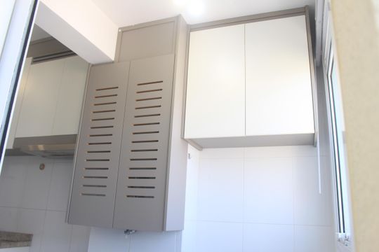 Área de Serviço de apartamento para alugar com 2 quartos, 65m² em Fundação, São Caetano do Sul