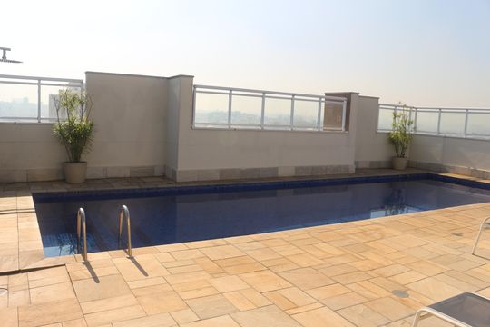 Área comum - Piscina de apartamento para alugar com 2 quartos, 65m² em Fundação, São Caetano do Sul