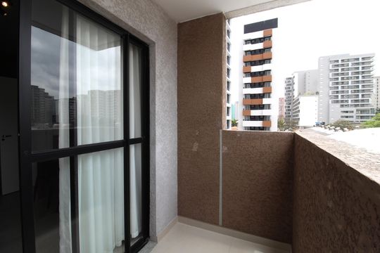 Varanda de apartamento para alugar com 1 quarto, 33m² em Moema, São Paulo
