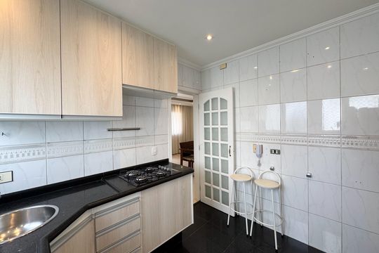 Cozinha de apartamento para alugar com 3 quartos, 118m² em Planalto, São Bernardo do Campo
