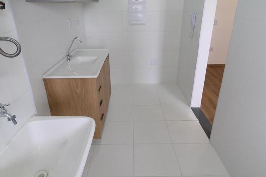 Cozinha de apartamento para alugar com 2 quartos, 60m² em Urbanova, São José dos Campos
