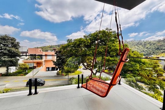 Sacada suíte 3 de casa de condomínio à venda com 6 quartos, 620m² em Alphaville, Santana de Parnaíba