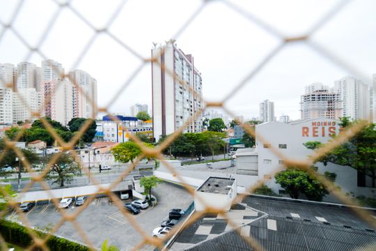 Vista da Suíte de apartamento à venda com 3 quartos, 97m² em Vila Antonieta, Guarulhos