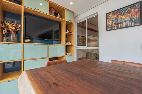Varanda de apartamento para alugar com 3 quartos, 133m² em Bosque da Saúde, São Paulo