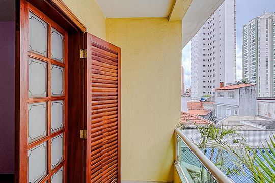 Varanda da Suíte 4 de casa para alugar com 5 quartos, 379m² em Tatuapé, São Paulo