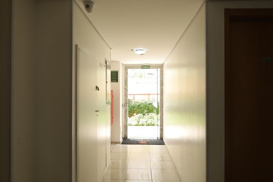 Área comum - Saguão do prédio de apartamento à venda com 2 quartos, 44m² em Colônia (zona Leste), São Paulo