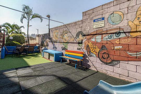 play ground_3 de casa para alugar com 1 quarto, 29m² em Vila Cristalia, São Paulo