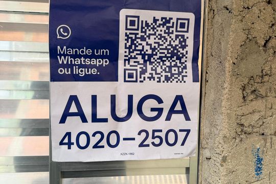 Placa  de casa para alugar com 2 quartos, 60m² em Parque São Bernardo, São Bernardo do Campo
