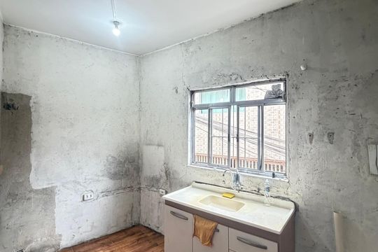Cozinha  de casa para alugar com 2 quartos, 60m² em Parque São Bernardo, São Bernardo do Campo