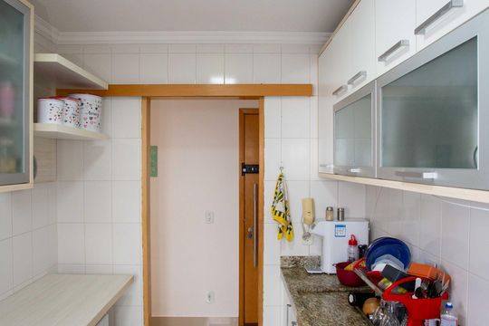 Cozinha de apartamento à venda com 3 quartos, 72m² em Centro, Diadema