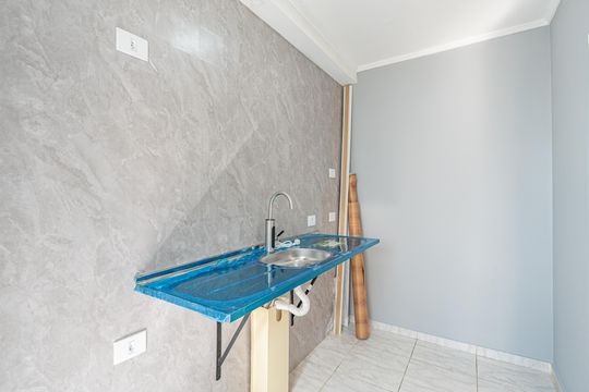 Cozinha de apartamento à venda com 2 quartos, 44m² em Sacoma, São Paulo