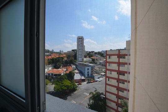 AREA DE SERVIÇO - VISTA  de apartamento à venda com 2 quartos, 62m² em Vila Gomes, São Paulo