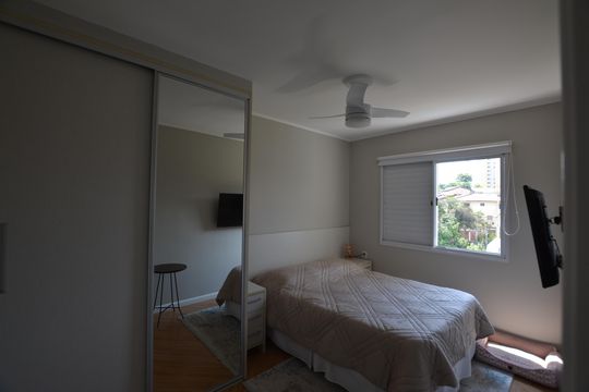 QUARTO 2 (SUÍTE)  de apartamento à venda com 2 quartos, 62m² em Vila Gomes, São Paulo