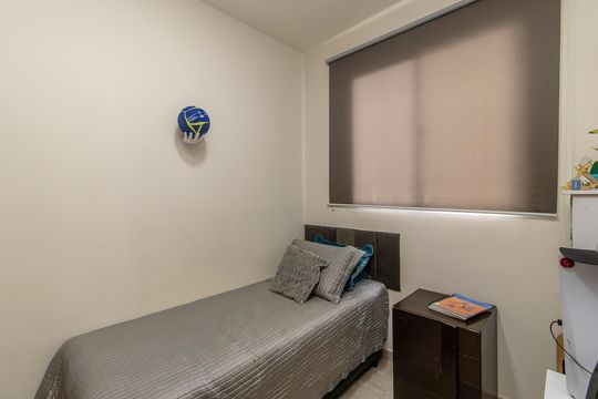 Quarto 3 de apartamento à venda com 3 quartos, 60m² em Guarani, Belo Horizonte