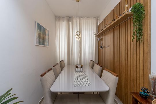 Sala de apartamento à venda com 3 quartos, 60m² em Guarani, Belo Horizonte