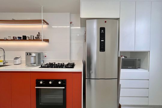 Cozinha  de apartamento para alugar com 2 quartos, 70m² em Copacabana, Rio de Janeiro