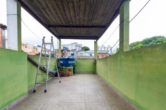 Varanda e área de serviço de casa à venda com 3 quartos, 60m² em Jardim Matarazzo, São Paulo