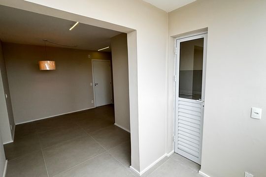 Sala - Sala de Jantar Varanda de apartamento para alugar com 2 quartos, 46m² em Vila Curuçá, Santo André