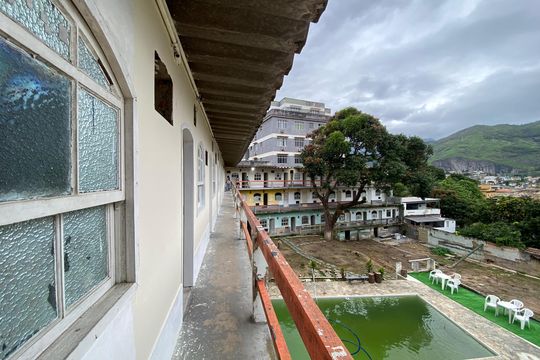 Área externa de kitnet/studio para alugar com 1 quarto, 24m² em Piedade, Rio de Janeiro
