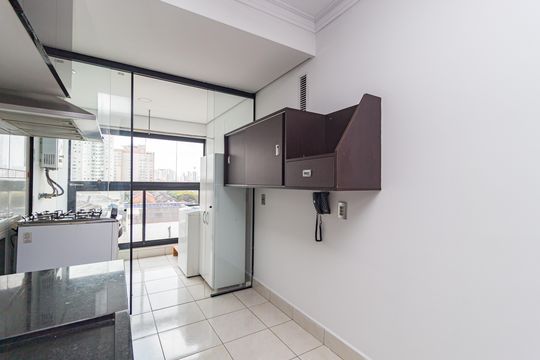 Cozinha de apartamento para alugar com 2 quartos, 70m² em Mooca, São Paulo