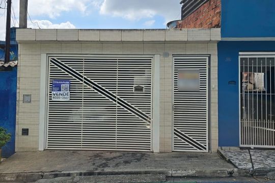 Fachada de casa à venda com 3 quartos, 160m² em Jardim Cumbica, Guarulhos