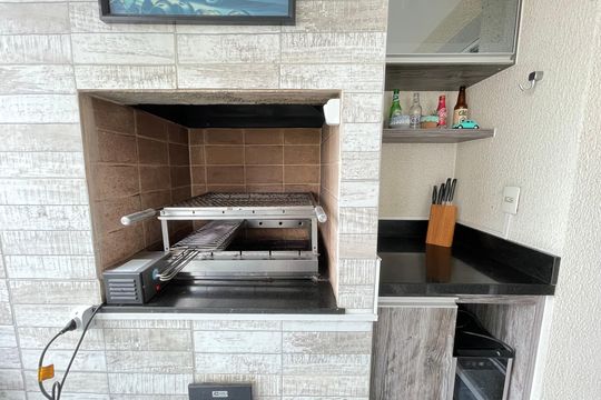 Varanda de apartamento à venda com 2 quartos, 109m² em Jardim Arpoador, São Paulo