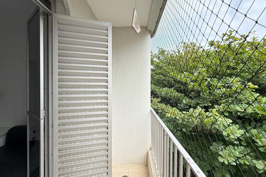 Varanda de apartamento para alugar com 4 quartos, 150m² em Balneario Cidade Atlantica, Guarujá