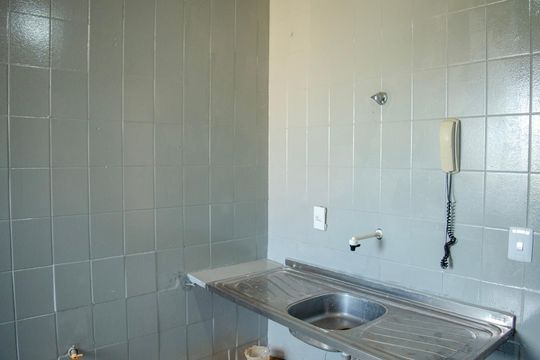 Cozinha de apartamento à venda com 2 quartos, 52m² em Setor Leste Universitário, Goiânia