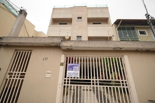 Fachada do Prédio de apartamento para alugar com 3 quartos, 60m² em Utinga, Santo André