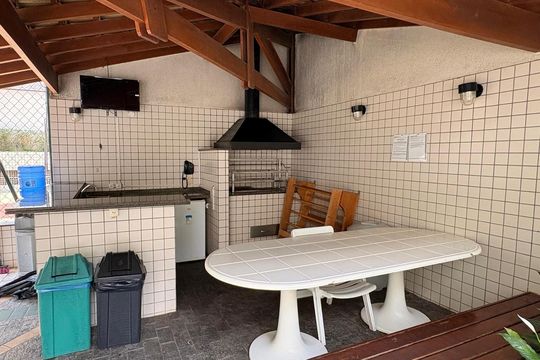 Área externa de apartamento à venda com 2 quartos, 59m² em Vila Suzana, São Paulo
