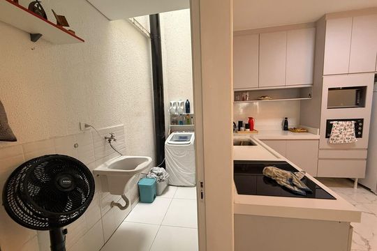 Cozinha de casa para alugar com 2 quartos, 108m² em Vila Marieta, São Paulo