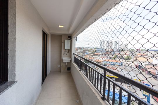 Varanda  de apartamento para alugar com 1 quarto, 35m² em Vila Florida, Guarulhos