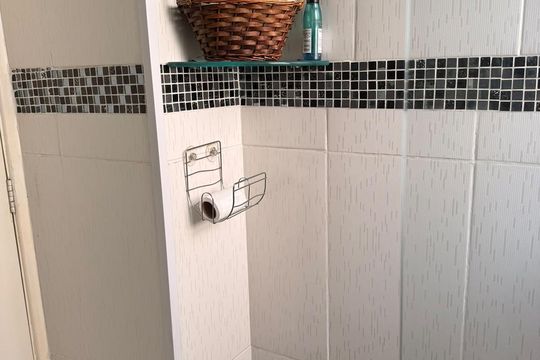 Banheiro de apartamento para alugar com 2 quartos, 56m² em Bairro Jardim Nossa Senhora das Graças, Cotia