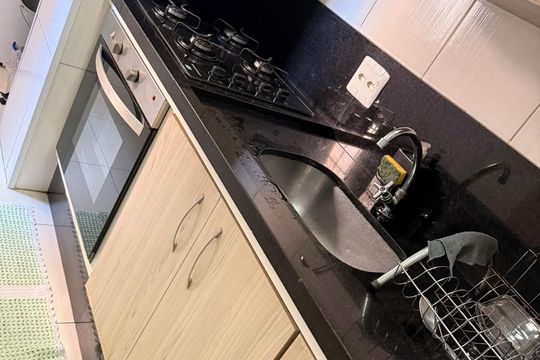 Cozinha de apartamento para alugar com 2 quartos, 56m² em Bairro Jardim Nossa Senhora das Graças, Cotia