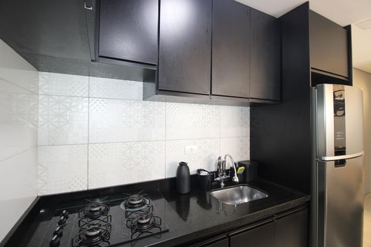 Sala/Cozinha de apartamento para alugar com 2 quartos, 40m² em Itaquera, São Paulo