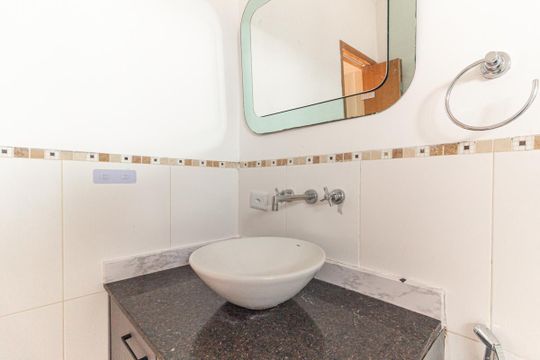 Banheiro da Suíte de apartamento à venda com 2 quartos, 156m² em Higienópolis, São Paulo