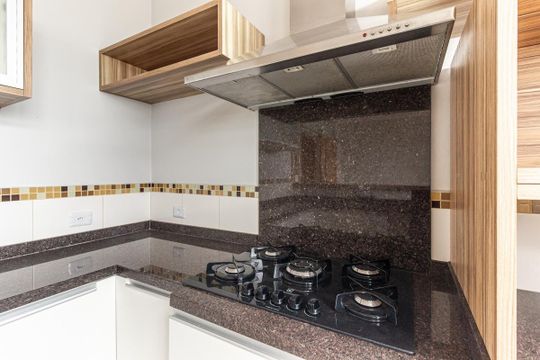 Cozinha de apartamento à venda com 2 quartos, 156m² em Higienópolis, São Paulo