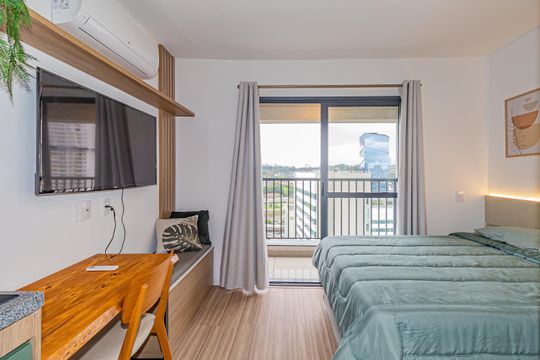 Kitnet/Studio para alugar com 1 quarto, 25m² em Vila Cordeiro, São Paulo