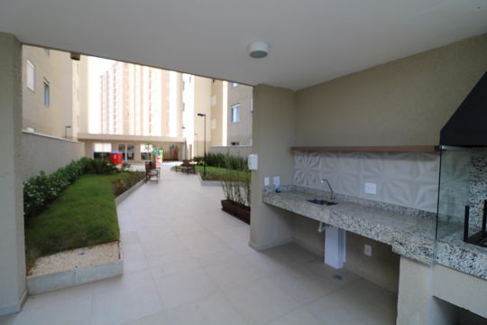 Área comum - Churrasqueira de apartamento para alugar com 2 quartos, 35m² em Vila Ivone, São Paulo