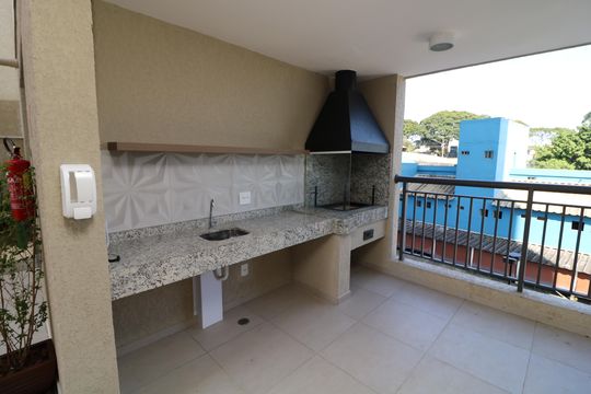 Área comum - Churrasqueira de apartamento para alugar com 2 quartos, 35m² em Vila Ivone, São Paulo