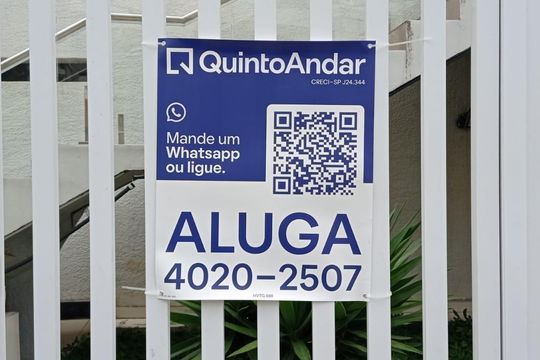 Placa HVTG-688 de apartamento para alugar com 2 quartos, 70m² em Santa Paula, São Caetano do Sul
