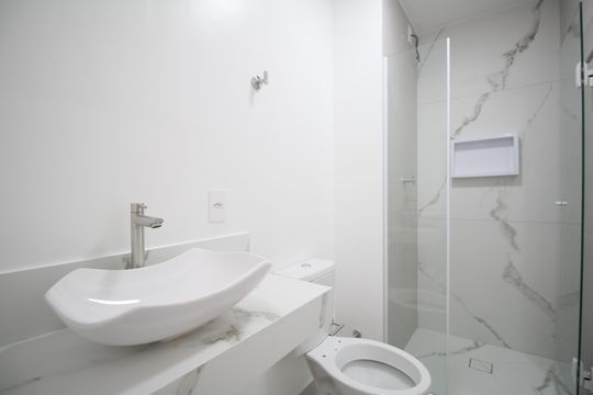 Banheiro de apartamento para alugar com 2 quartos, 35m² em Vila Andrade, São Paulo
